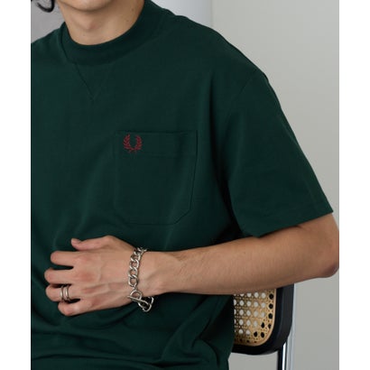 フレッドペリー FRED PERRY 【日本置き目品】POCKET DETAIL T-SHIRT M2408 （緑であること）