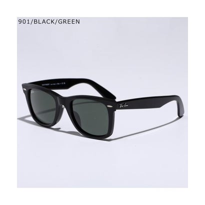 レイバン Ray-Ban Ray-Ban 黒眼鏡 ORIGINAL WAYFARER CLASSIC RB2140F （901/BLACK/GREEN） バッグ・小物・ブランド雑貨-サングラス-眼鏡・サングラス