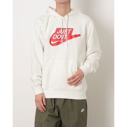 ナイキ NIKE メンズ スウェットパーカー ナイキ クラブ FT HDY JDI IF0692133 （SAIL/SAIL/UNIVERSITY RED）