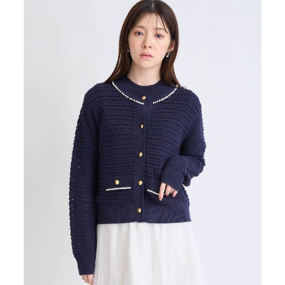 ノエラ NOELA パールニットアンサンブル （ネイビー） 11,137円