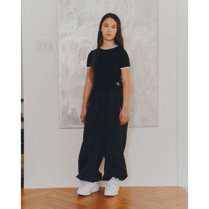 フィラ FILA リブティーシャツ / RIB TEE / 心地好い御召しもの / レディース （BLACK）