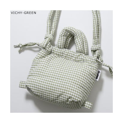 オレンド OLEND OLEND ショルダーバッグ MICRO ONA SOFT BAG チェック柄 (VICHY-GREEN/グリーン他)|LOCOMALL(ロコンド公式ストア)