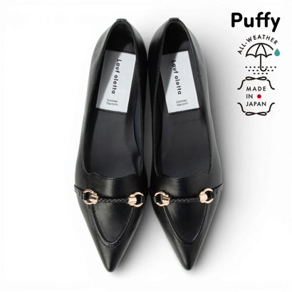 ラフオレッタ Lauf oletta 【レイン対応】ソフトビットオペラパンプス(LRP146) （BLACK）