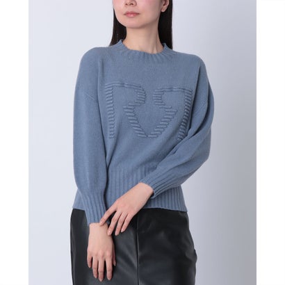リナシメント RINASCIMENTO 立体Rロゴニットトップス （Avio Blu）