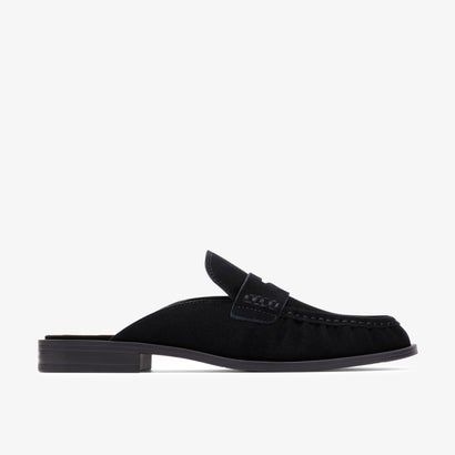 クラークス Clarks Alixea Mule / アリクシアミュール （黒いことスエードクロス）