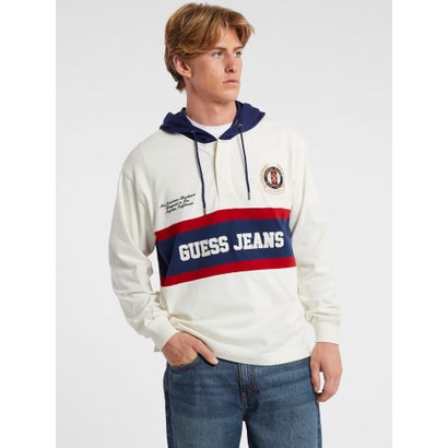 ゲス GUESS GUESS JEANS Long Sleeves Hood Rugby （G054）