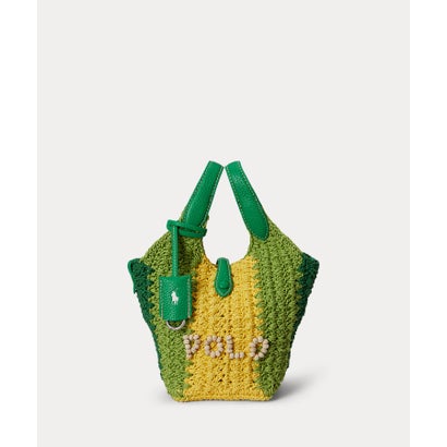 ポロ ラルフ ローレン POLO RALPH LAUREN Polo Play クロシェ スモール トート & クロスボディ （300グリーン）