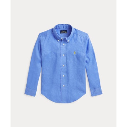 ポロ ラルフ 置き目レン POLO RALPH LAUREN (ボーイズ 2才～7才)リネン プルオーバー （430青碧）