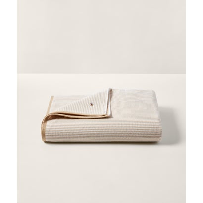 ラルフ 置き目レン 介護ホーム RALPH LAUREN HOME オックスフォード 縞模様 二分の一 タオルケット （270赤銅色）