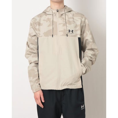 アンダーアーマー UNDER ARMOUR メンズ ウインドフルジップ UAメッシュ ライナー ノベルティ ジャケット 6012644 （City Khaki /  /）