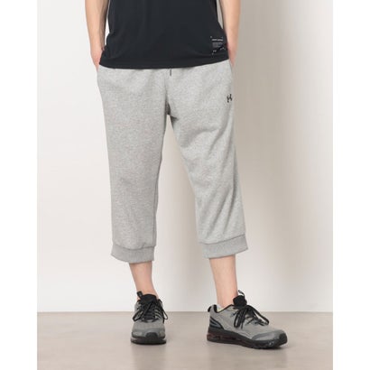 アンダーアーマー UNDER ARMOUR メンズ ショートパンツ UAライバル ライトウエイト テリー 3/4パンツ 6012649 (Mod Gray Light Heather / /)
