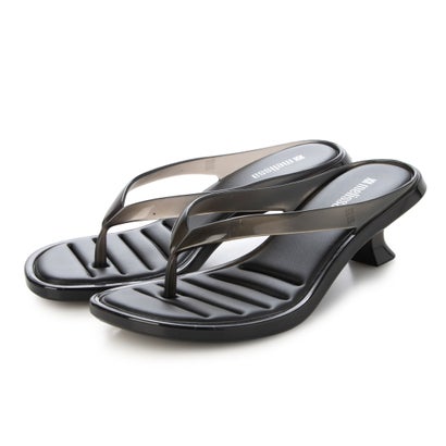 メリッサ melissa MELISSA THONG KITTEN HEEL AD （BLACK）