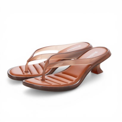 メリッサ melissa MELISSA THONG KITTEN HEEL AD （BROWN/ORANGE）