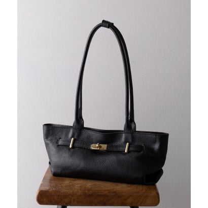 オウレンティ AULENTTI ベルト金具 ロングハンドルバッグ DI-3886-DO （ブラック） 14,850円