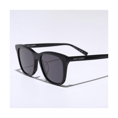 サンローラン SAINT LAURENT SAINT LAURENT サングラス SL 587K ウェリントン型 ロゴ （001/BLACK-BLACK-BLACK）