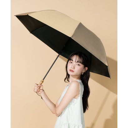 【Wpc.】最強の日がさ UVO(ウーボ) CALM 2段折 60糎 気が大きい 2WAY 完膚なきまで遮光 遮熱 晴雨兼用 UVとり捨てる 大判 折りたたみ傘 （点火装置赤銅色）