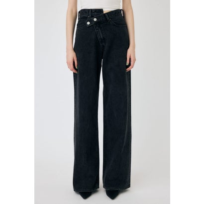CROSS WAIST WIDE 引っ切り無い BLK