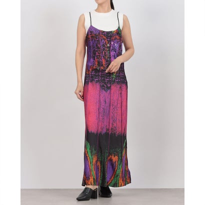 デシグアル Desigual コンビネーションドレス by クリスチャン・ラクロワ （ピンク/レッド）