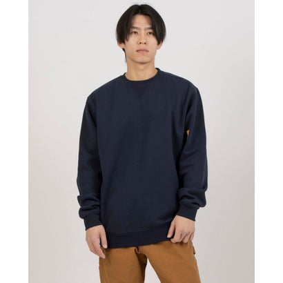 鉄道車両ハート形 Carhartt MIDWEIGHT CREWNECK SWEATSHIRT 流汗 （ニューネイビー）