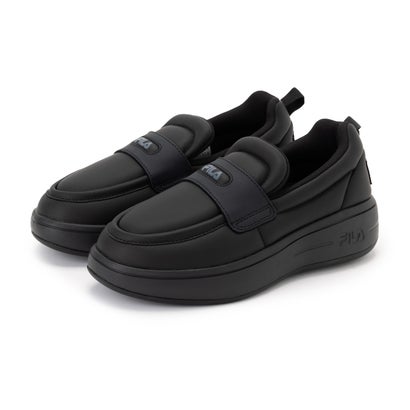 フィラ FILA SUPER BUBBLE LOAFER / スパーバブルローファー / 厚底スニーカー （BLACK /Iron Gate）