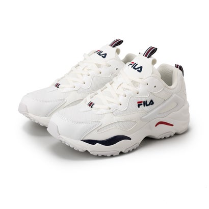 フィラ FILA RAY TRACER / レイトレーサー / カジュアルスニーカー （Bright White/Peacoat/Chinese Red）