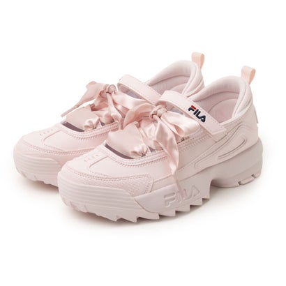 フィラ FILA DISRUPTOR BALLET / ディスラプターバレエ / 厚底スニーカー （Shrinking Violet/Chinese Red/Peacoat）｜LOCOMALL（ロコンド公式ストア）