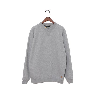 鉄道車両ハート形 Carhartt MIDWEIGHT CREWNECK SWEATSHIRT 流汗 （ヘザーグレー）