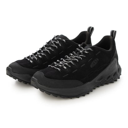キーン KEEN ジャスパー ザイオニック スニーカー （黒いこと×合金）