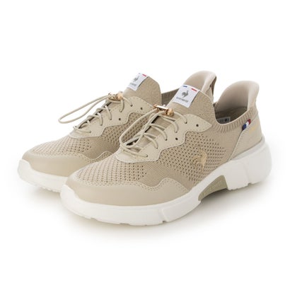 ルコックスポルティフ le coq sportif LCS ロワール スニーカー （ベージュ×ゴールド）
