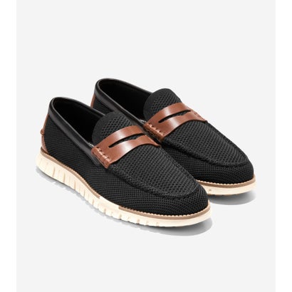 コール ハーン COLE HAAN ゼログランド リマスタード スティッチライト ローファー mens （ブラック/ブリティッシュタン/アイボリー）