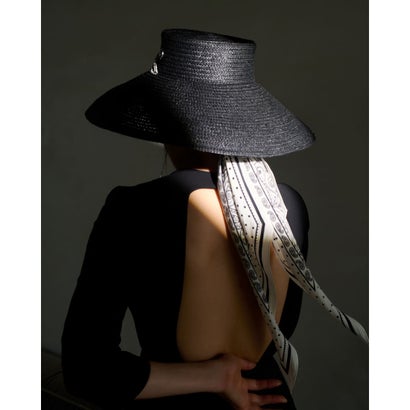 かぶり笠 ド オー Chapeau d\u0027O Chapeau d\u0027 O  Scarf Arrange Hat / シャポードオー （BLACK (01)）