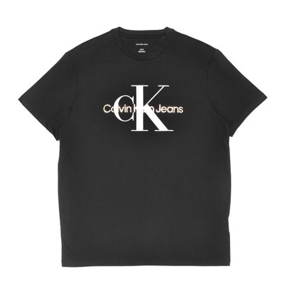 カルバンクラインジーンズ Calvin Klein Jeans SS GOLD MONOGRAM LOGO TEE 半袖Tシャツ (ブラック)