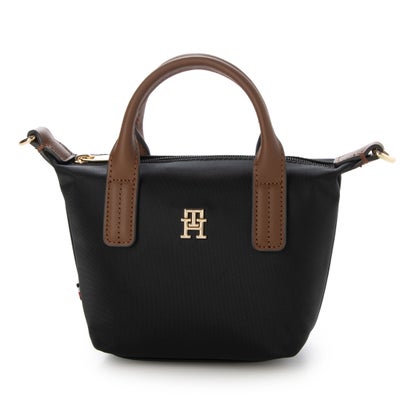 トミー ヒルフィガー TOMMY HILFIGER マイクロトート2WAYショルダーバッグ （黒いこと） レディースバッグ-バッグ