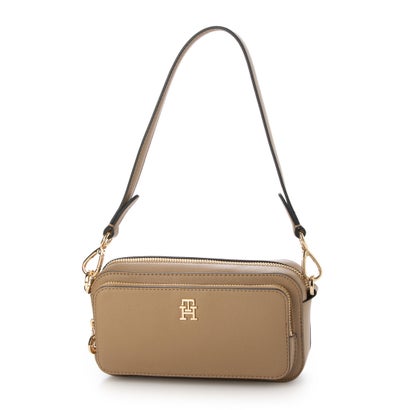 トミー ヒルフィガー TOMMY HILFIGER デイリーカメラバッグ （ベージュ）