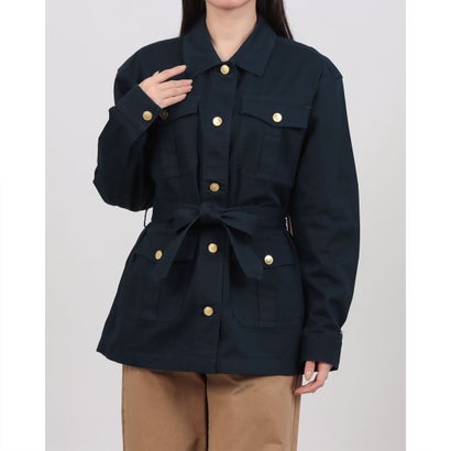 トミー ヒルフィガー TOMMY HILFIGER コットンゴールドボタンフィールドジャケット （マルチ）