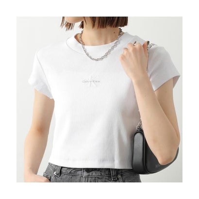 カルバン クライン Calvin Klein CALVIN KLEIN JEANS Tシャツ MONOGRAM BABY LV047AB802 半袖 （YAA/BrilliantWhite）