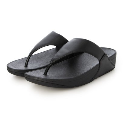 フィットフロップ fitflop LULU LEATHER TOEPOST （Black）