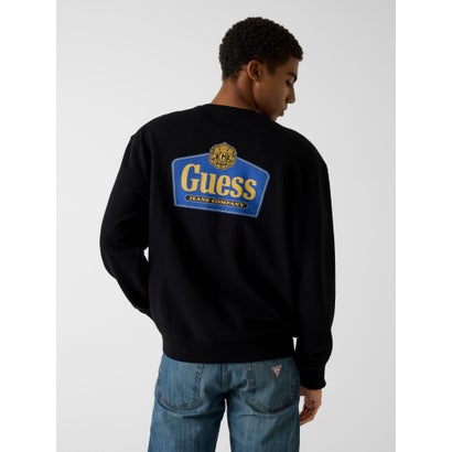 ゲス GUESS GUESS JEANS Regular Royal Crewneck （JBLK）