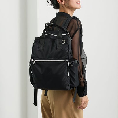 ドットアンドストライプ DOT\u0026STRIPE 多役立つことマザーズ背嚢 （BLACK）