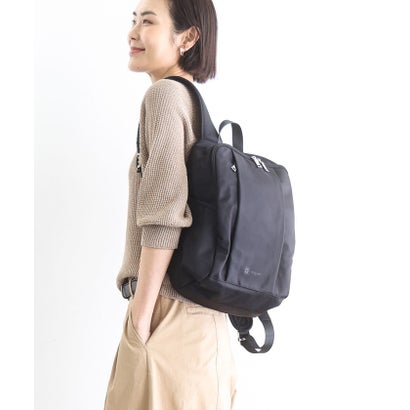 エムケーミッシェルクラン バッグ MK MICHEL KLEIN BAG [撥水]フロントタックコンパクトリュック （ブラック）