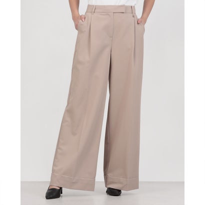 リナシメント RINASCIMENTO ダブルヘムワイドパンツ （Tortora Beige）