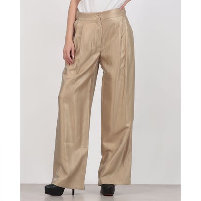 リナシメント RINASCIMENTO シャイニータックワイドパンツ （Tortora Beige）