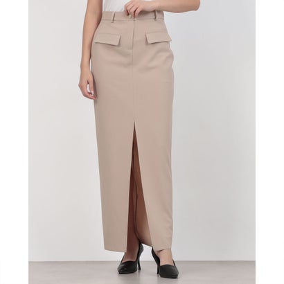 リナシメント RINASCIMENTO フラップポケットリーンロングスカート （Tortora Beige）