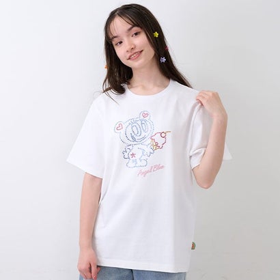 ポンポネットジュニア pom ponette junior ナカムラくんキラキラストーンTシャツ （白）｜LOCOMALL（ロコンド公式ストア）