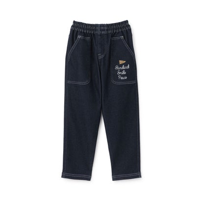 ケーピー KP ストレッチデニム パンツ （紺）