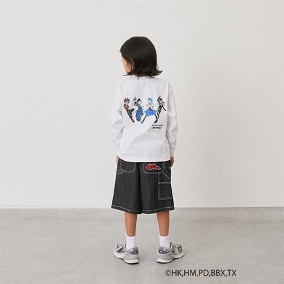 グラソス GLAZOS 【SKIT0LY】【BEYBLADE X】プリント長袖Tシャツ （白）画像