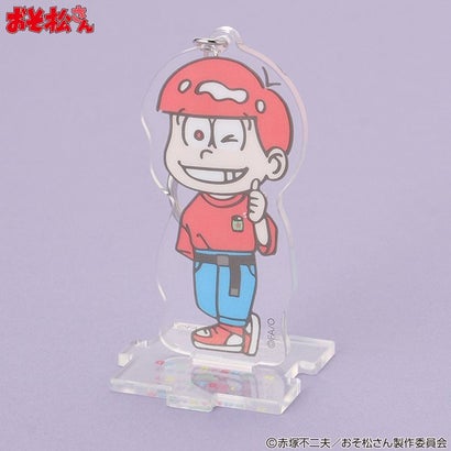 ラブトキシック Lovetoxic 【おそ松さん】キーホルダー （赤(おそ松)）画像