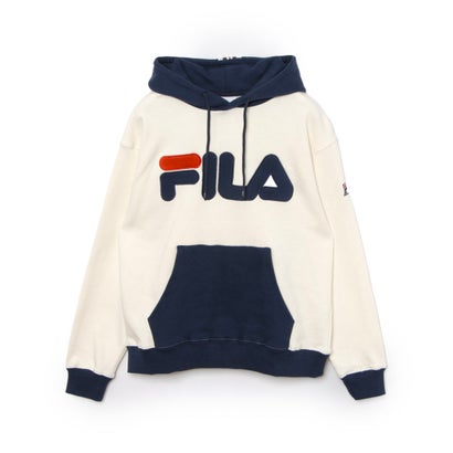 フィラ FILA PULLOVER HOODIE / プルオーバーフーディ / カジュアルウェア / ユニセックス （WHITE）