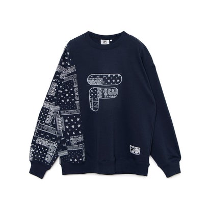 フィラ FILA SWEATSHIRT / トレーナー / 心地よいお召しもの / ユニ一発やる （NAVY）