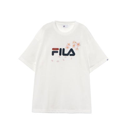 フィラ FILA S/S SAKURA T-SHIRT / ショートスリーブサクラティーシャツ / カジュアルウェア / ユニセックス （WHITE）